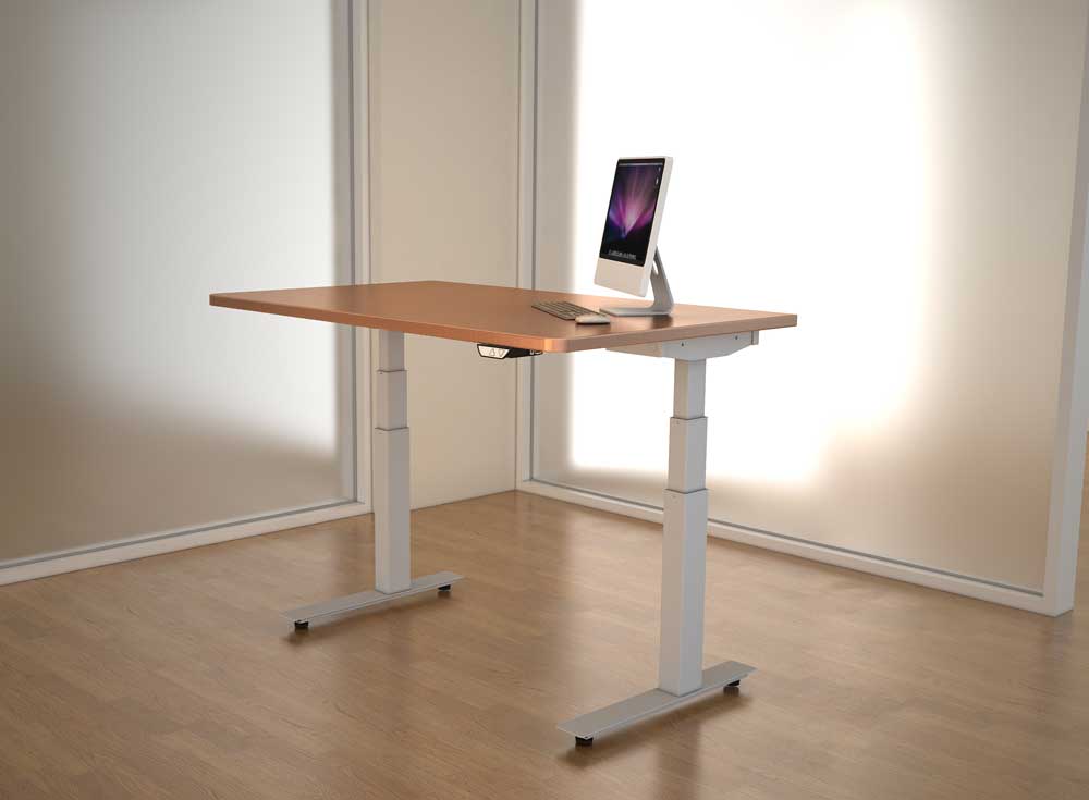 Adjustable Height Desks Break The Monotony at the Office Modern Office Furniture