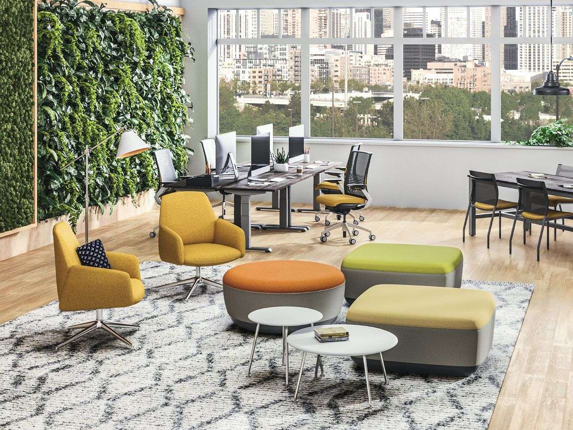 Collaborative Work Spaces in an open office