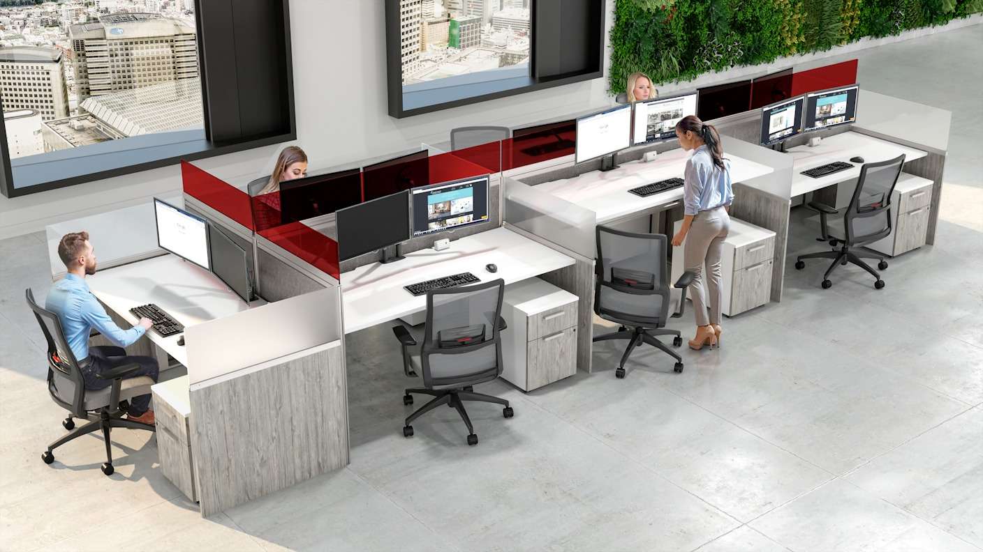 Modern Office Cubicle Workstations Reimagined Modern Office Furniture