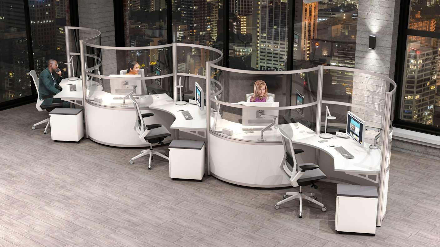 Modern Office Cubicle Workstations Reimagined Modern Office Furniture