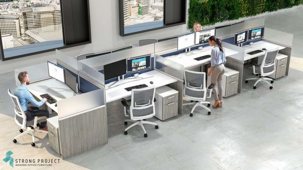 hybrid office cubicle