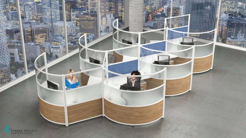 call center furniture layouts