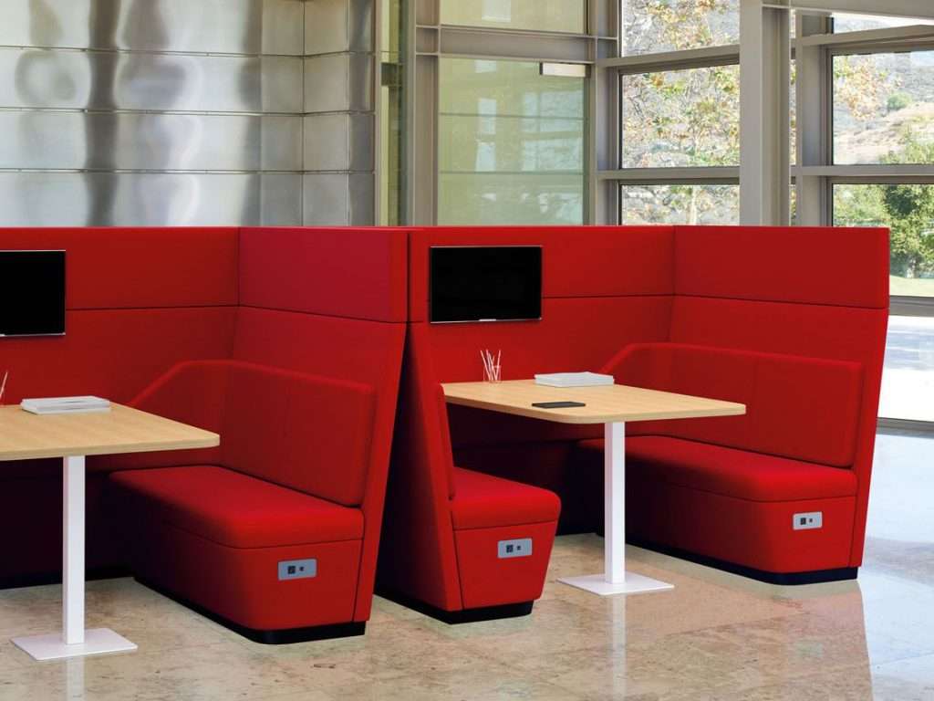 acoustic furniture for hybrid work