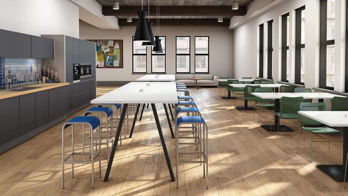 office lunchroom tables and chairs