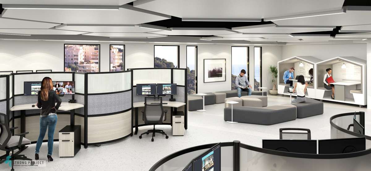modular modern office design