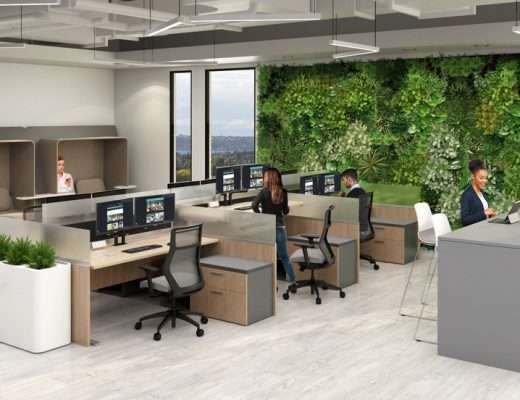 satellite office | hybrid office design