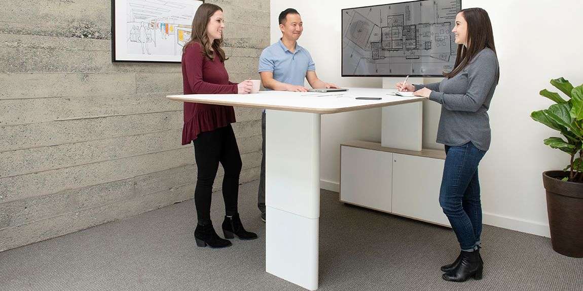 modern standing desk